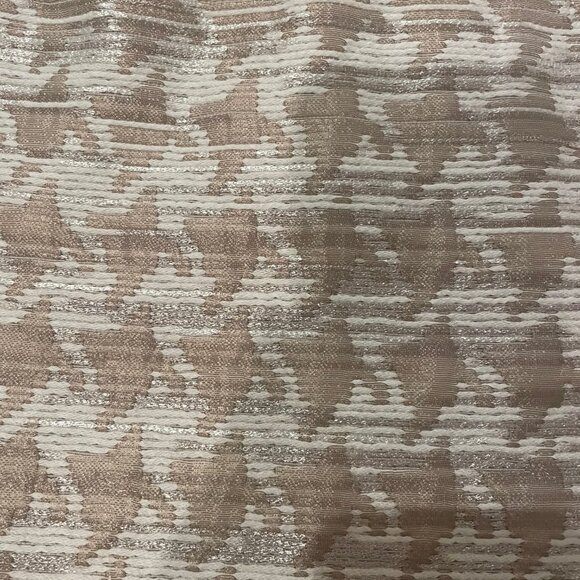 Classic MaxMara gold and cream midi darted sleeveless dress with split size 2 - Picture 6 of 16